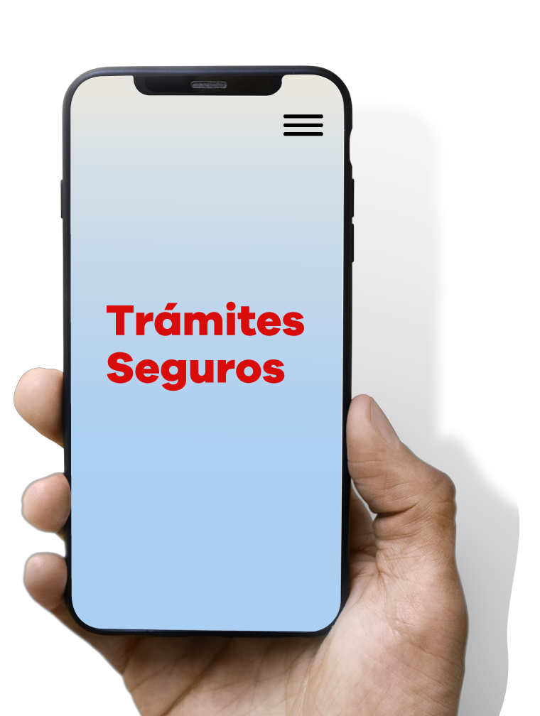 Tramites Seguros mano Celular